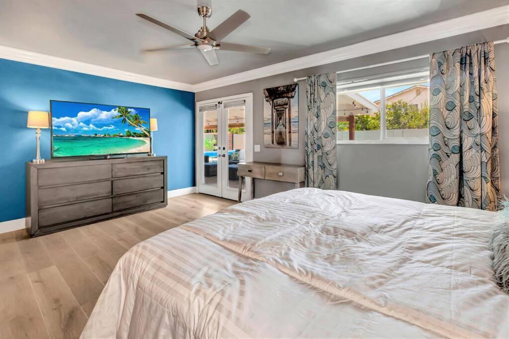Huntington Beach, Ac, Pool, Hot Tub, Detached Office, Close To Beach, Outside Entertaining Area Eksteriør billede